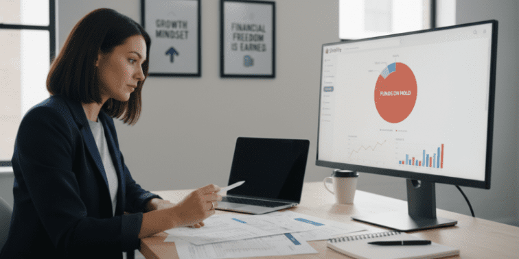 shopify holding funds